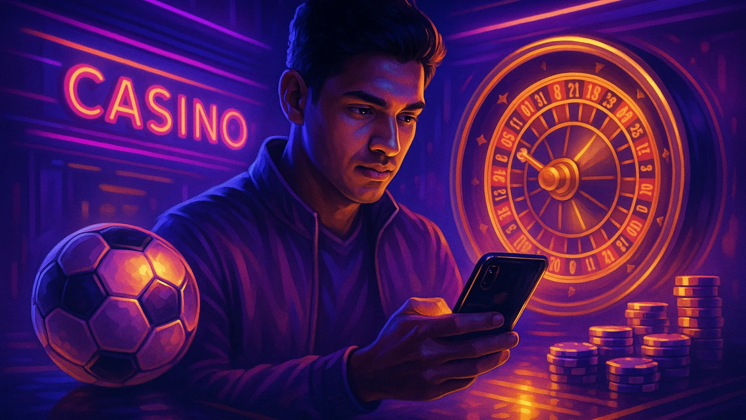 Player browsing LV666 casino and cricket betting games on a smartphone