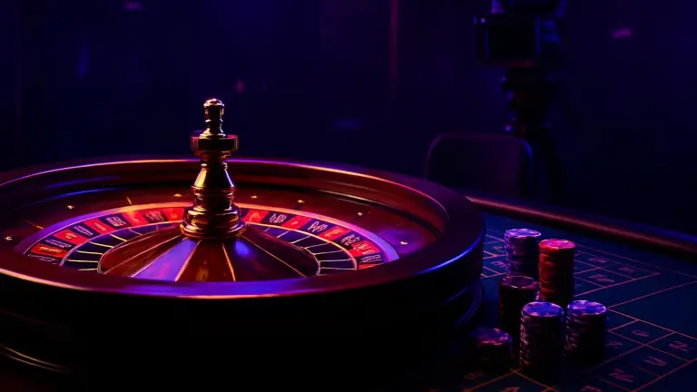 Live dealer at a roulette table in the LV666 live casino
