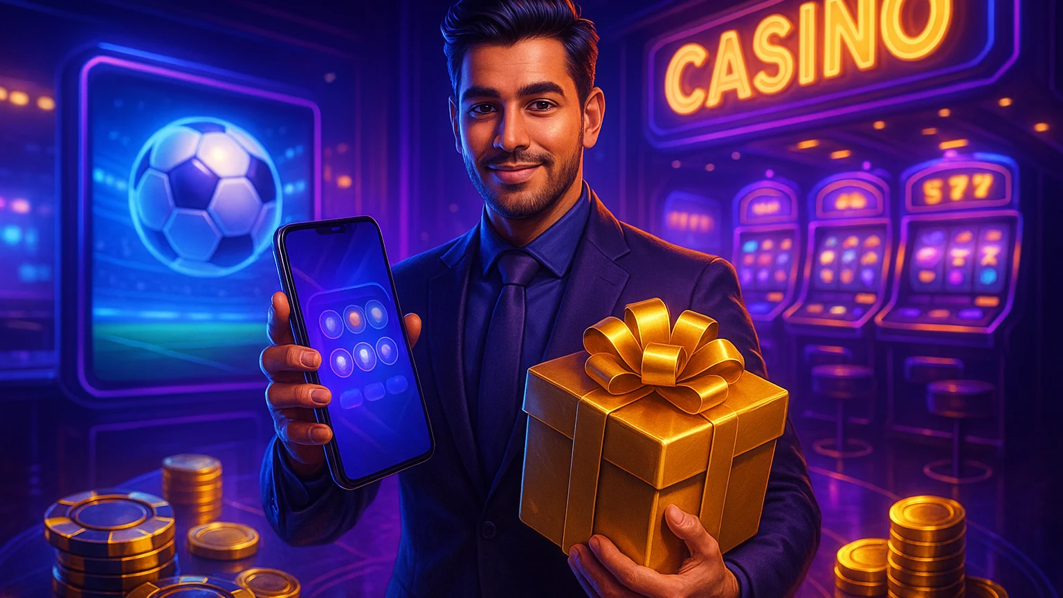 Player checking LV666 promotions and welcome bonus on a smartphone