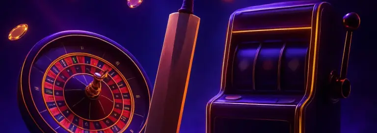 LV666 Bonus guide: LV666 sports betting and casino overview: roulette wheel, cricket batter and slot machine